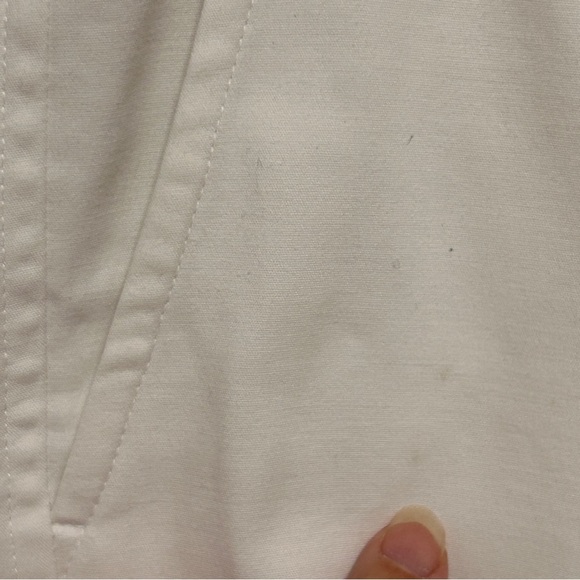 Lauren Ralph Lauren Women’s 4P white cropped wide leg pants preppy office READ - Picture 3 of 10